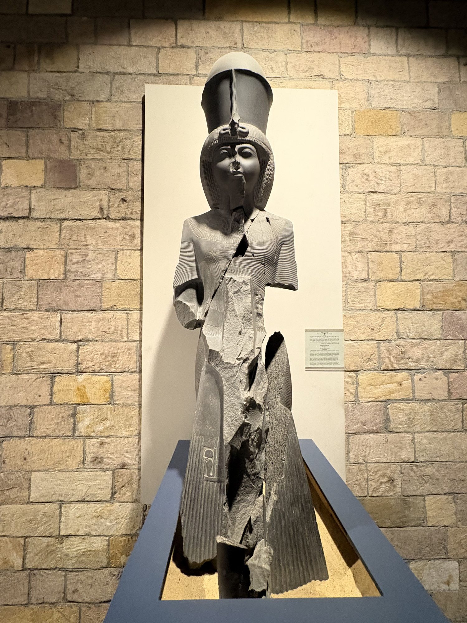 Museum object displayed at Luxor Museum